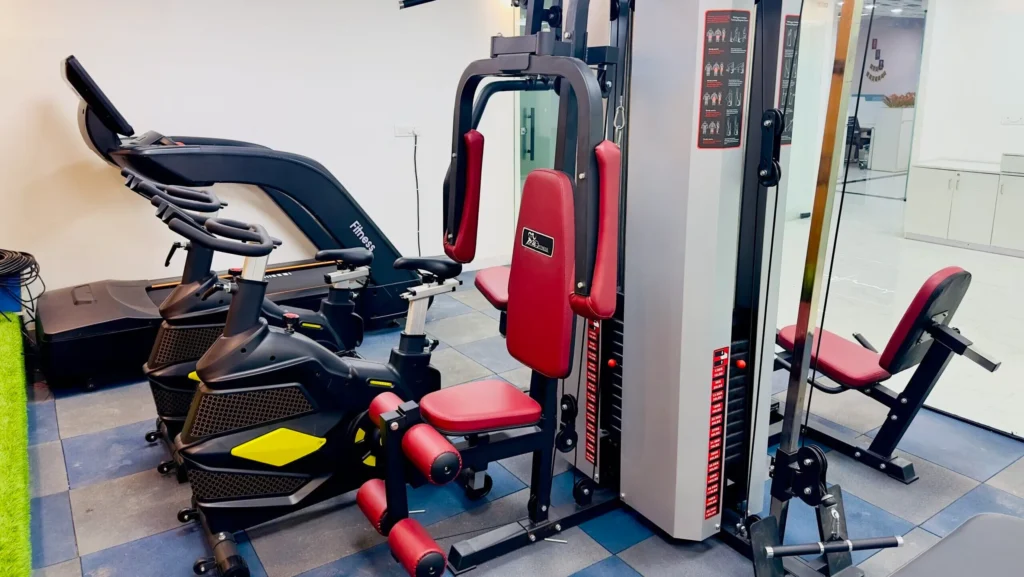 Gym and Yoga Facilities in Coworking Office Spaces in USIS BizPark Noida